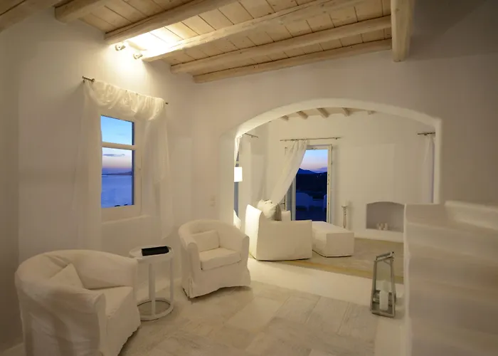 Crystal With Private Pool By Diles Villa Houlakia (Mykonos)